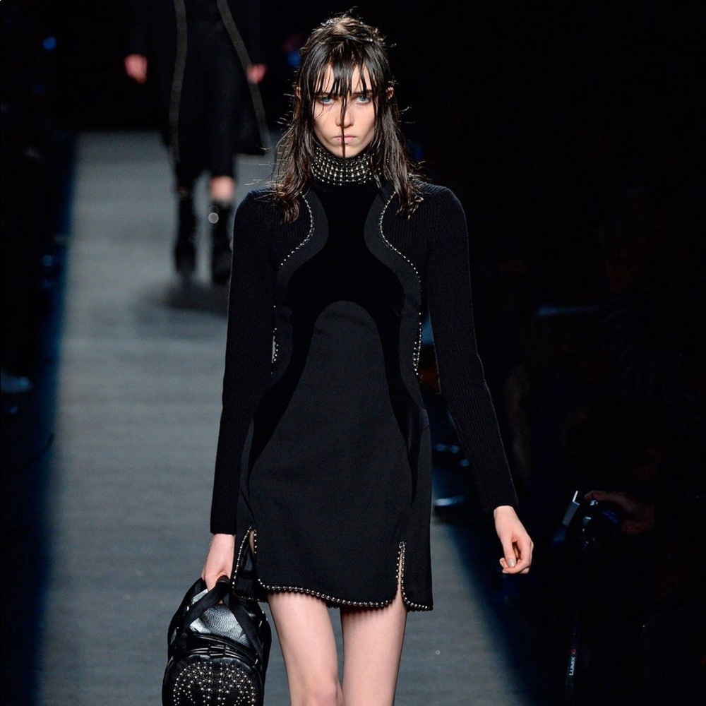 Alexander Wang Black dress with bell chain